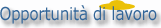 Opportunit&agrave; di lavoro